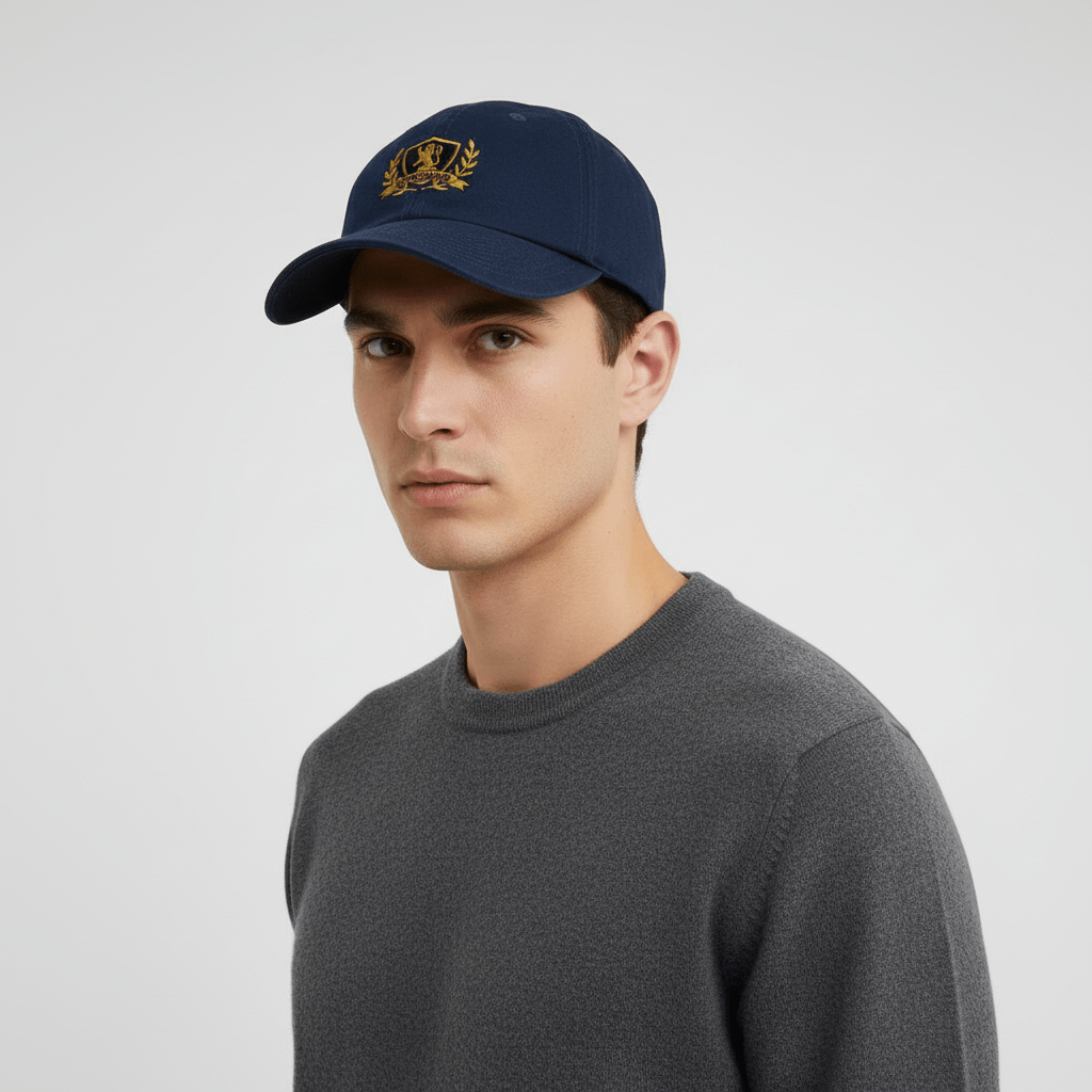 Giordano Cotton Twill Cap With Embroidery - Premium Cap