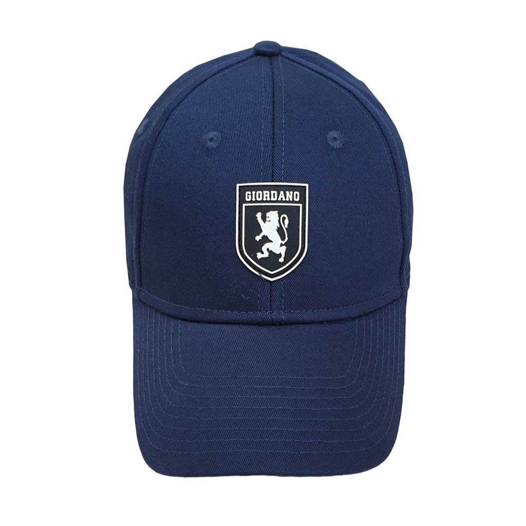 Giordano Cotton Twill Cap With Rubber Badge - Premium Cap