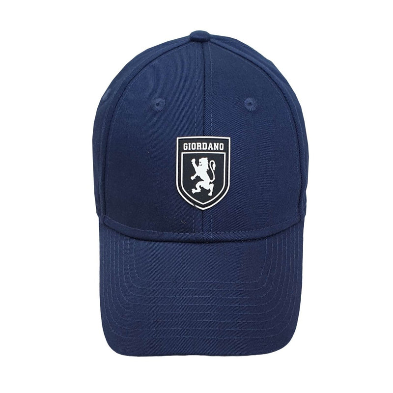 Giordano Cotton Twill Cap With Rubber Badge - Premium Cap