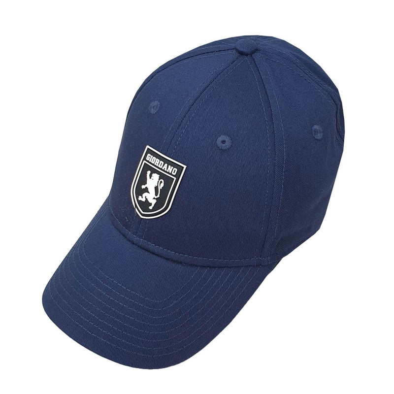 Giordano Cotton Twill Cap With Rubber Badge - Premium Cap