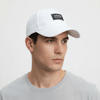 Giordano Cotton Twill Cap With Rubber Badge - Premium Cap