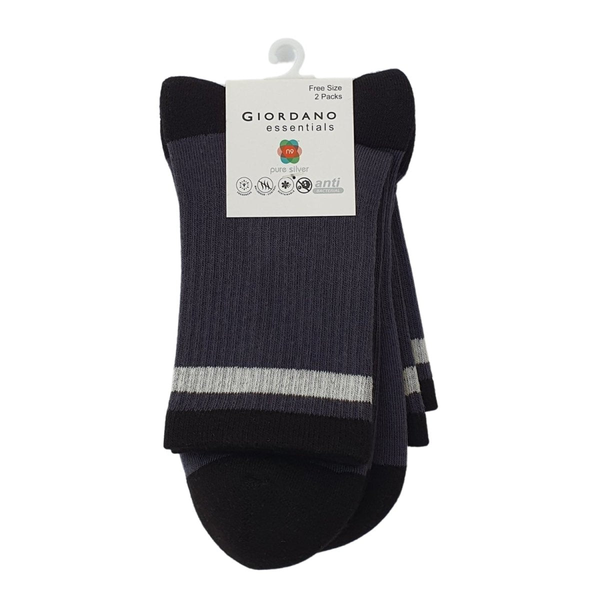 Giordano 2 Pack Sports Socks - Premium Socks