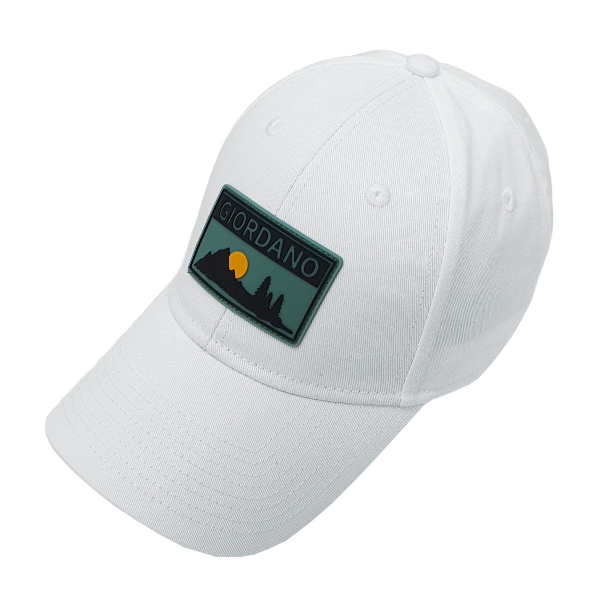 Giordano Cap With Giordano Logo And Rubber Badge - Premium Cap