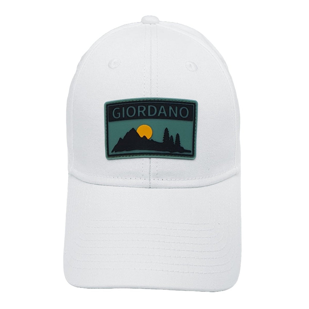 Giordano Cap With Giordano Logo And Rubber Badge - Premium Cap