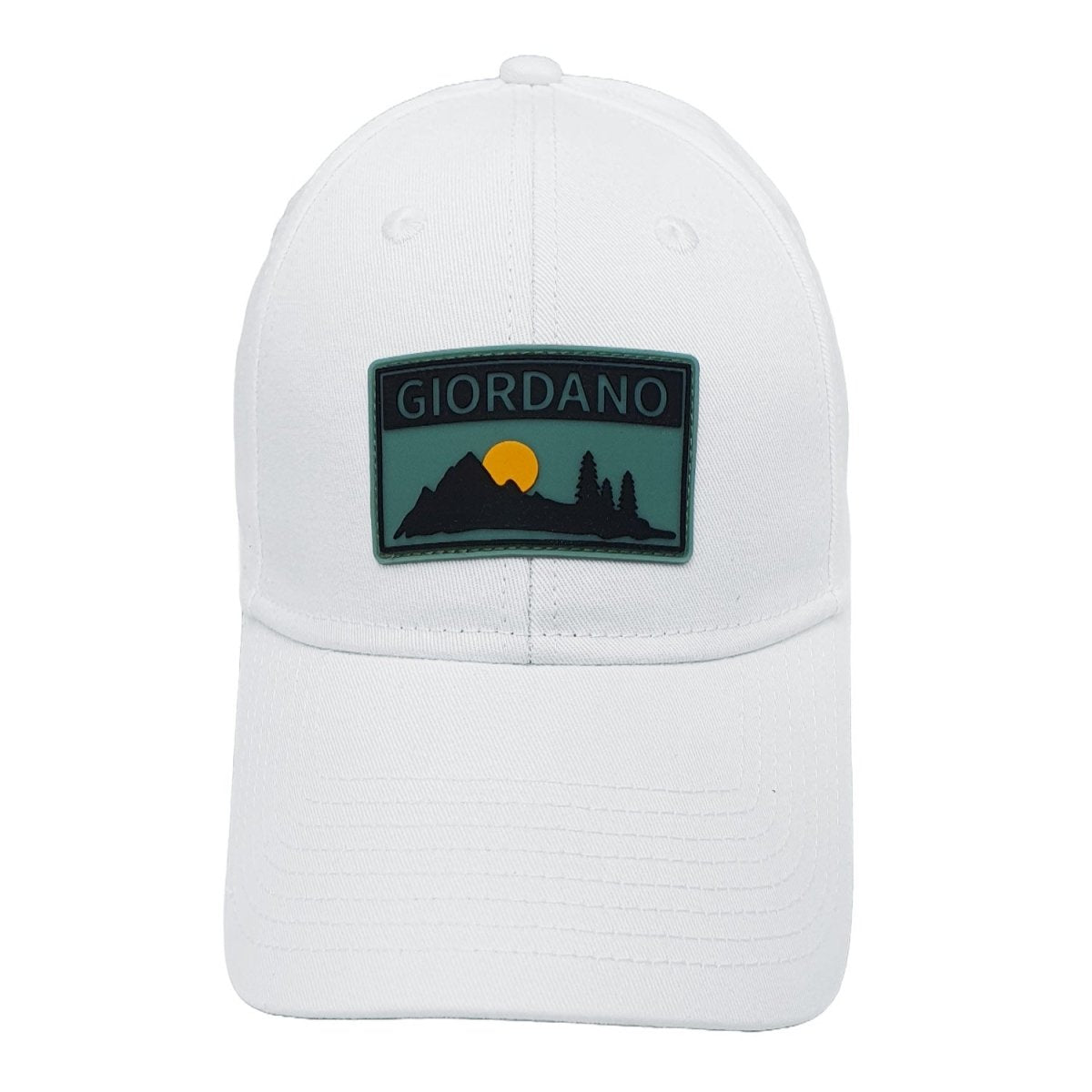 Giordano Cap With Giordano Logo And Rubber Badge - Premium Cap
