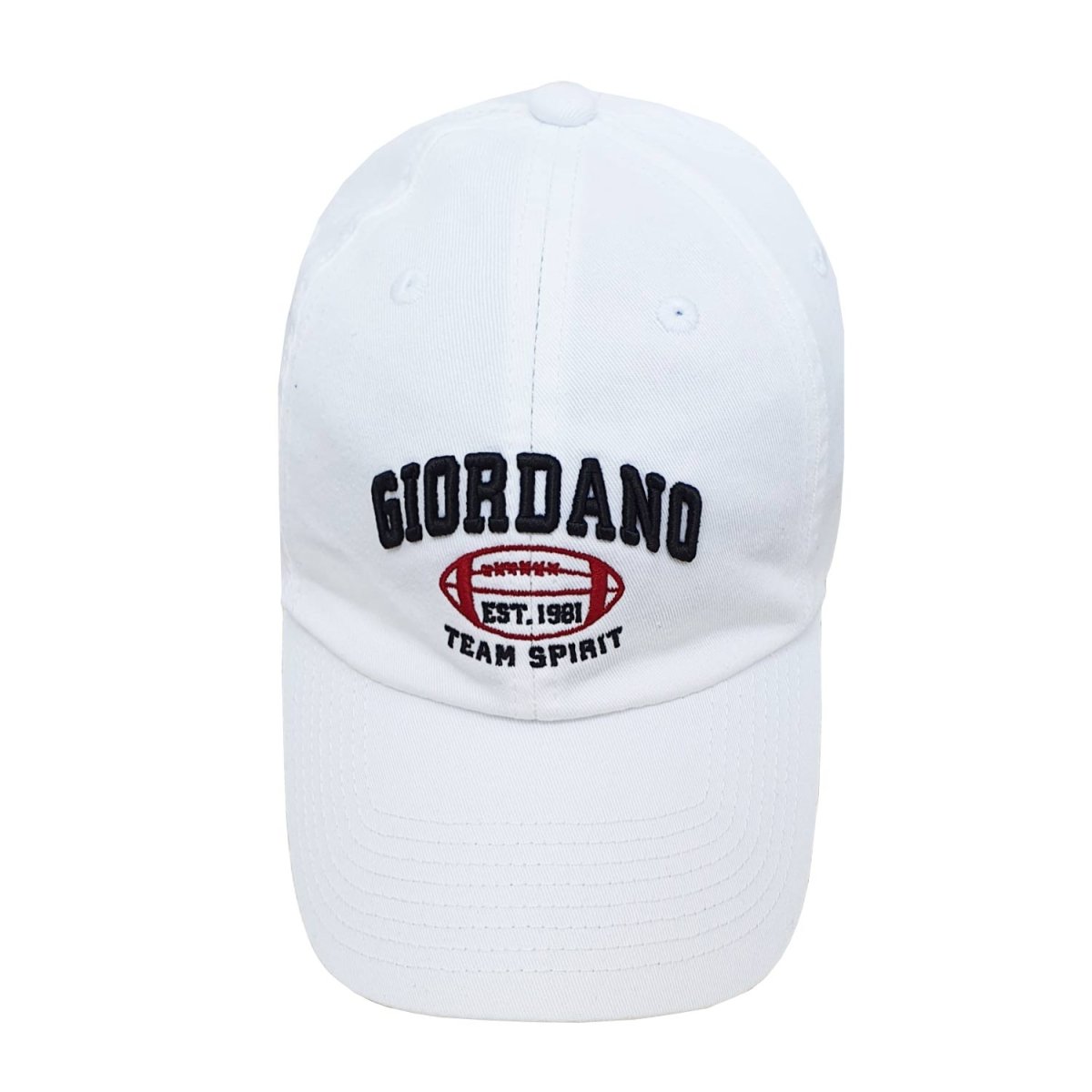 Giordano Cotton 3D Embroidered Cap: Classic Style, Premium Detailing - Giordano