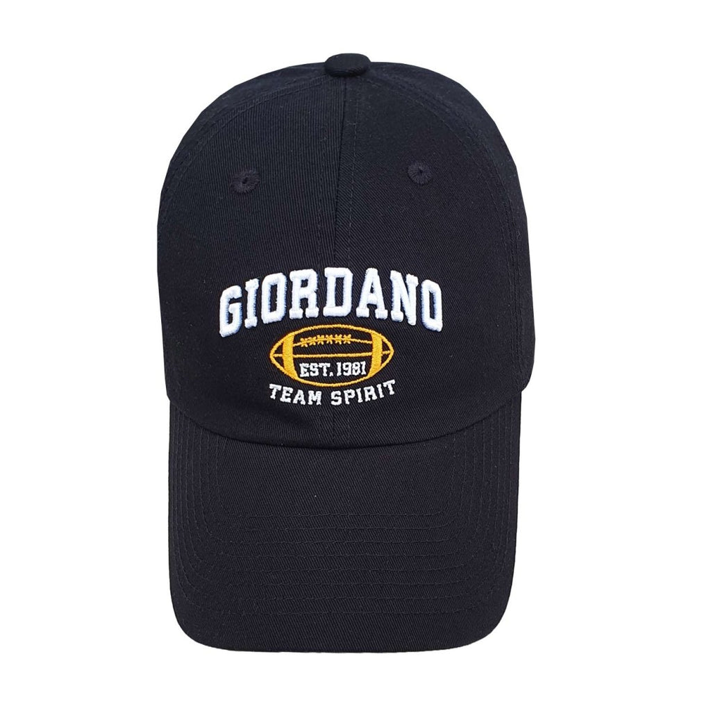 Giordano Giordano Cotton 3D Embroidered Cap: Classic Style, Premium Detailing - Premium Cap