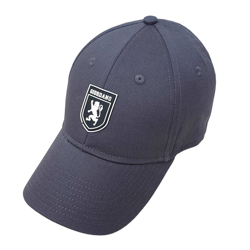 Giordano Cotton Twill Cap With Rubber Badge - Premium Cap