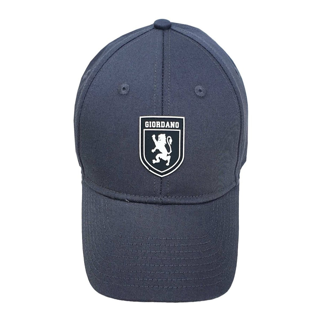 Giordano Cotton Twill Cap With Rubber Badge - Premium Cap