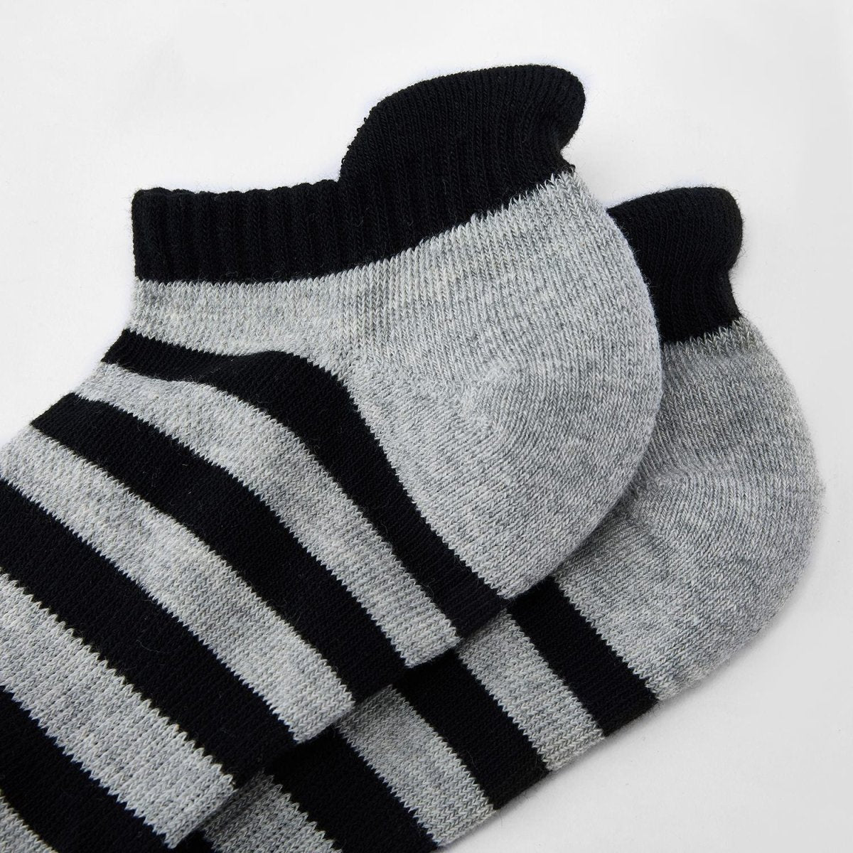 Giordano Essentials Unisex 2-Pack Patterned Ped Socks - Premium Socks