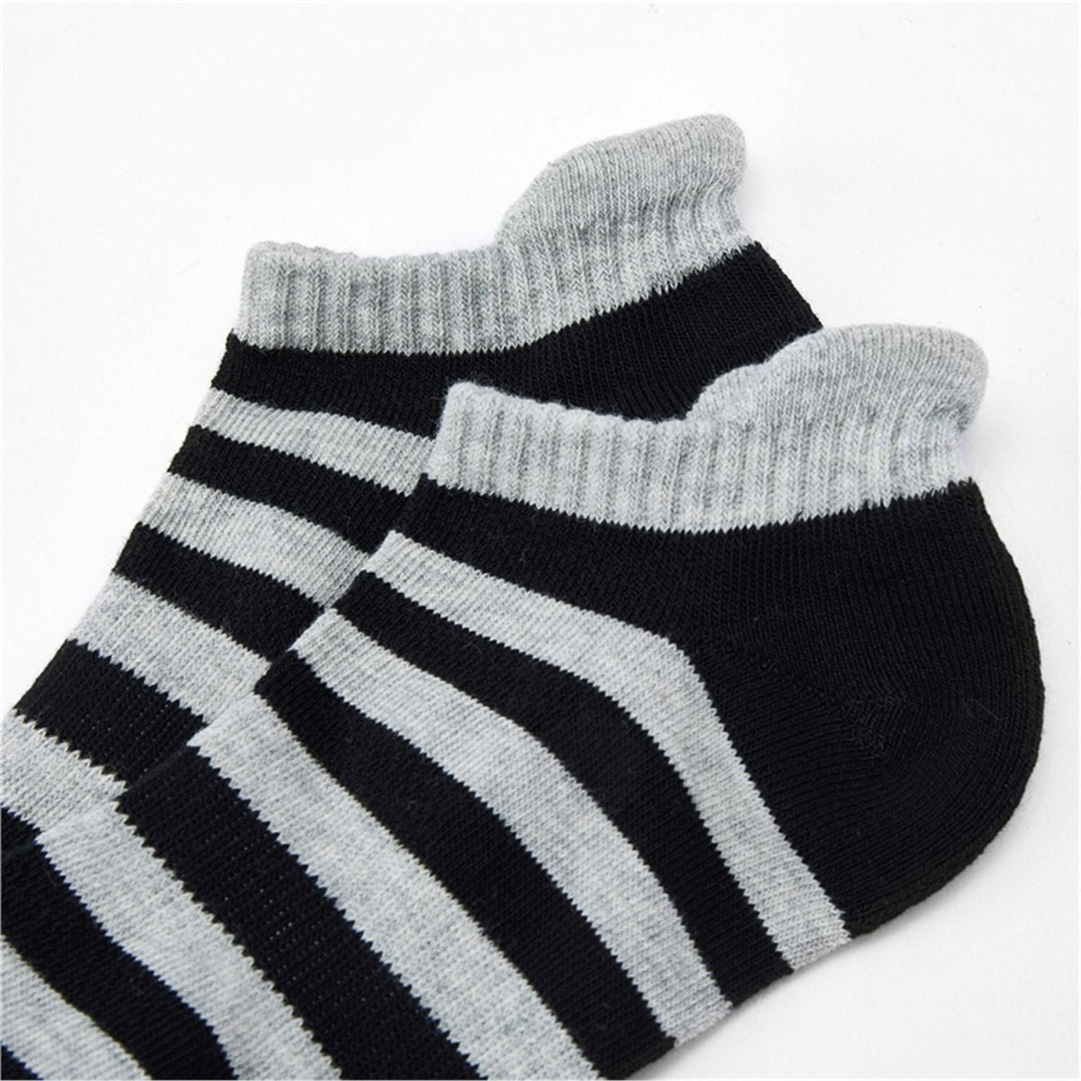 Giordano Essentials Unisex 2-Pack Patterned Ped Socks - Premium Socks