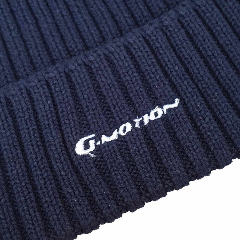 Giordano G-Motion Cotton Beanie: 3D Embroidery, Unisex, Soft & Comfortable - Premium Cap