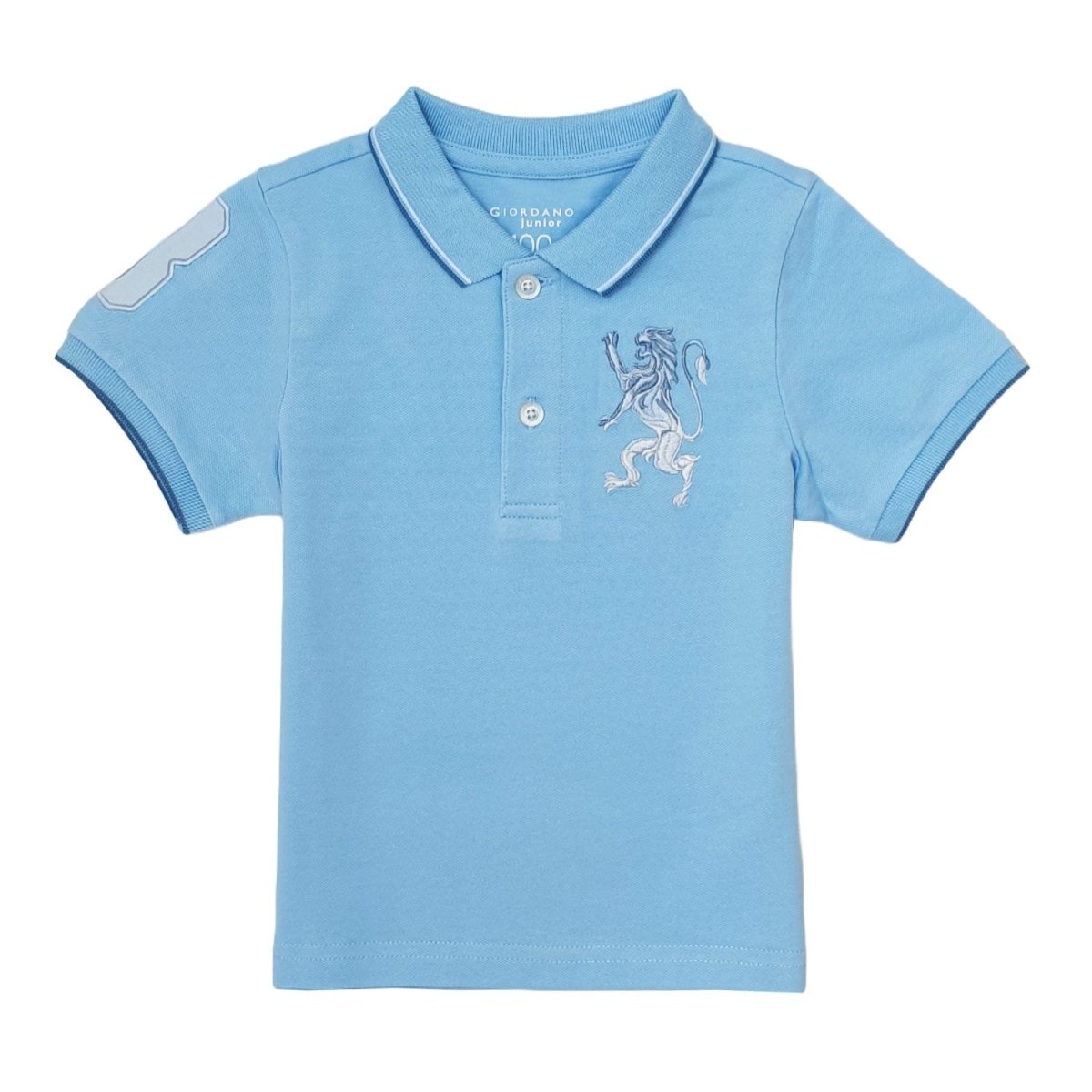 Giordano Junior 3D Lion Polo - Premium Polo