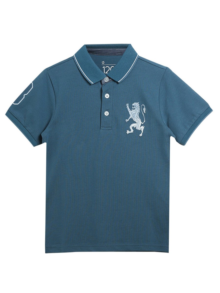 Giordano Junior 3D Lion Polo - Premium Polo