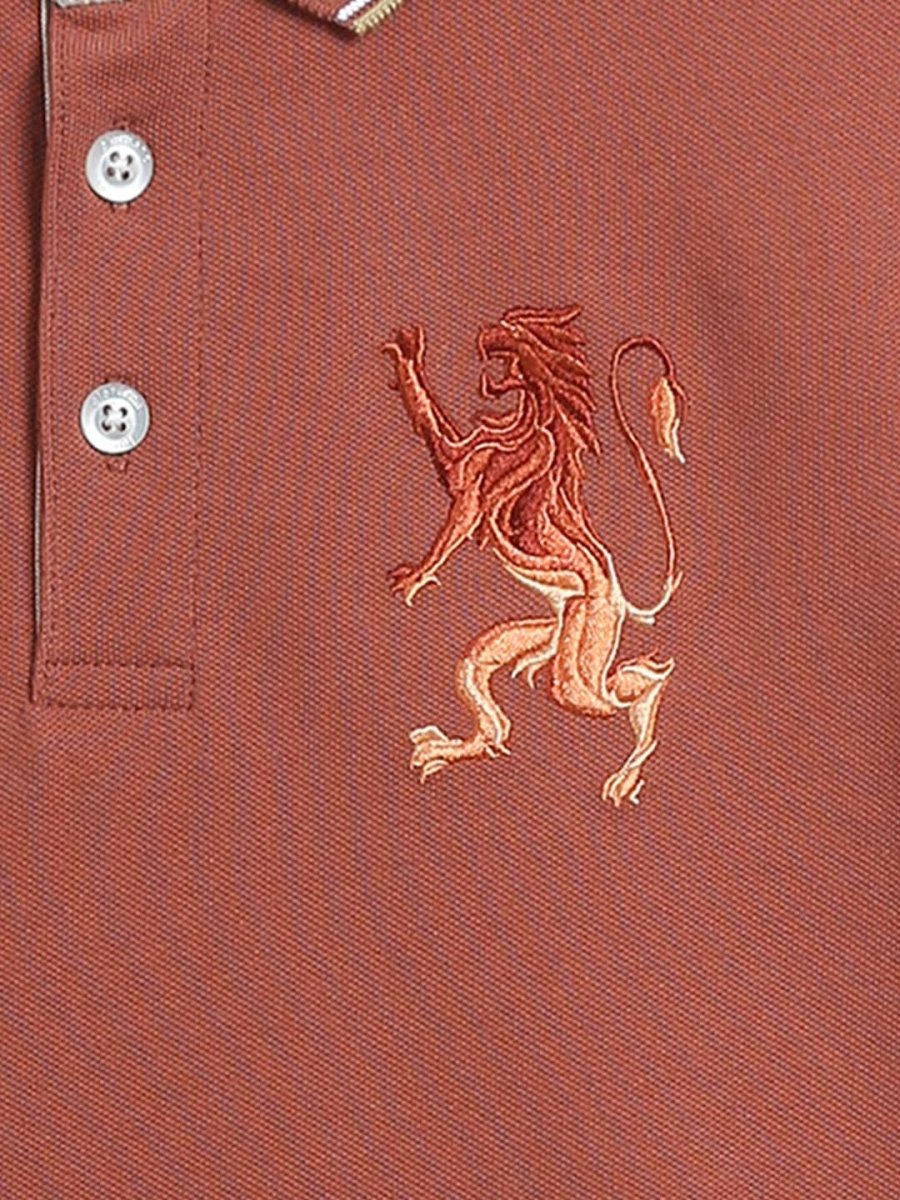 Giordano Junior 3D Lion Polo - Premium Polo
