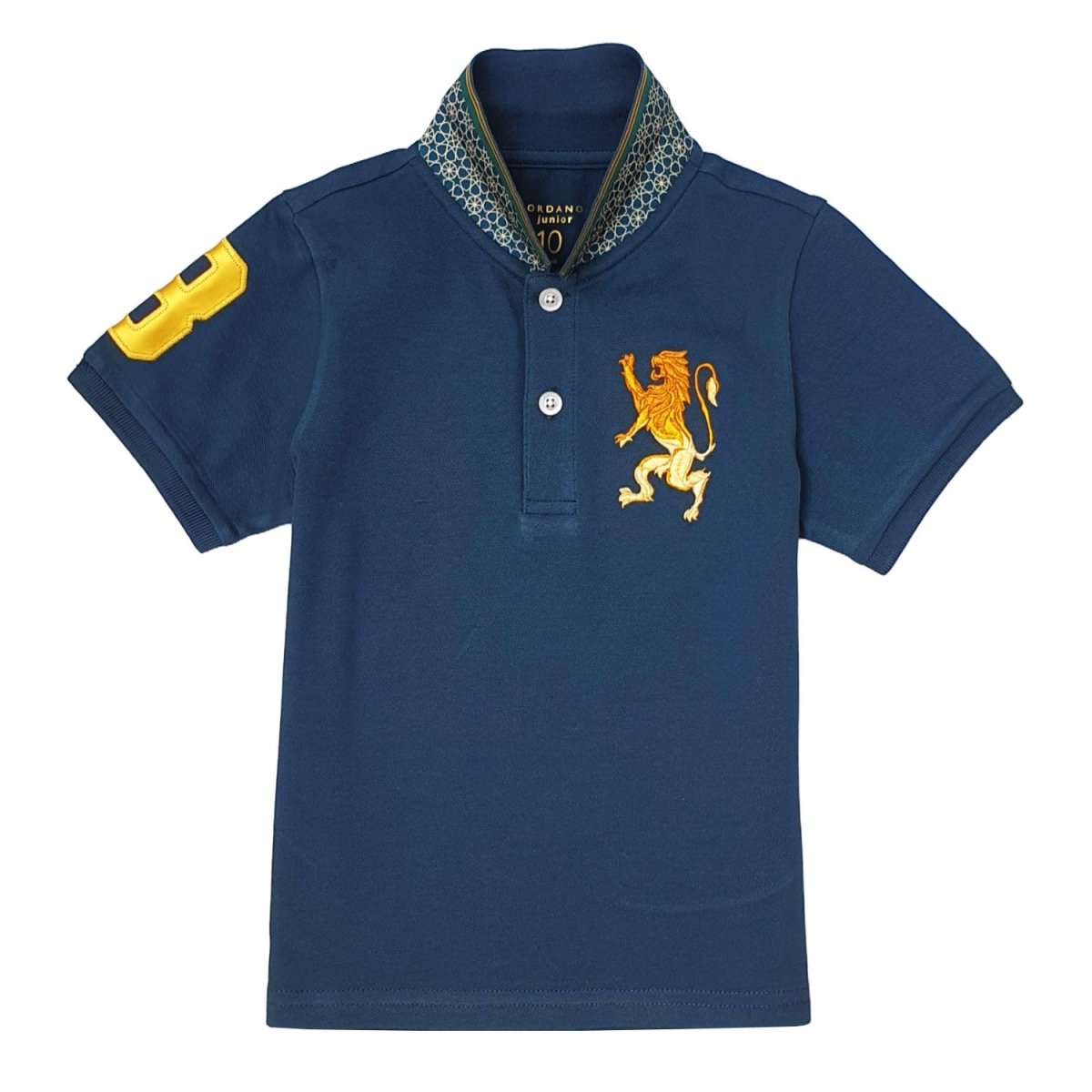Giordano Junior 3D Lion Polo - Premium Polo