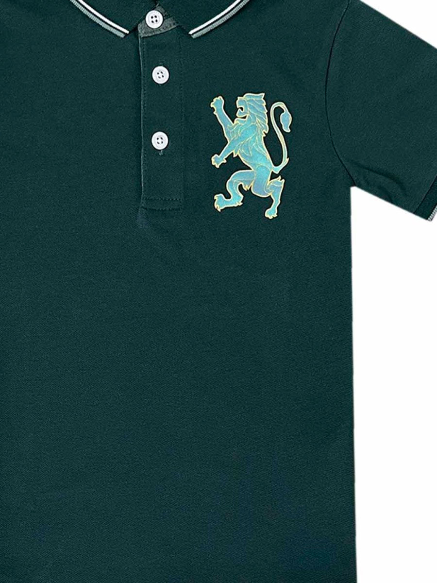Giordano Junior 3D Lion Polo - Premium Polo