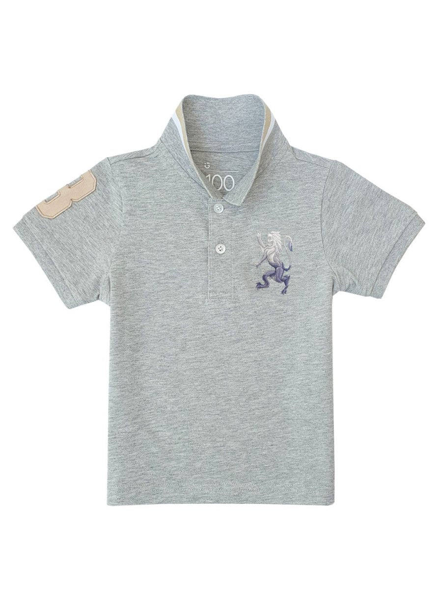 Giordano Junior 3D Lion Polo - Premium Polo