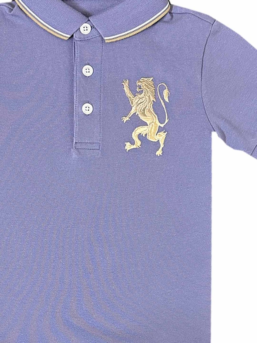 Giordano Junior 3D Lion Polo - Premium Polo