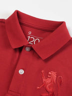 Giordano Junior 3D Lion Polo - Premium Polo