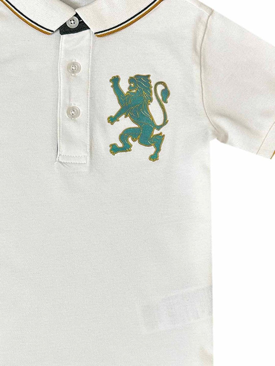 Giordano Junior 3D Lion Polo - Premium Polo