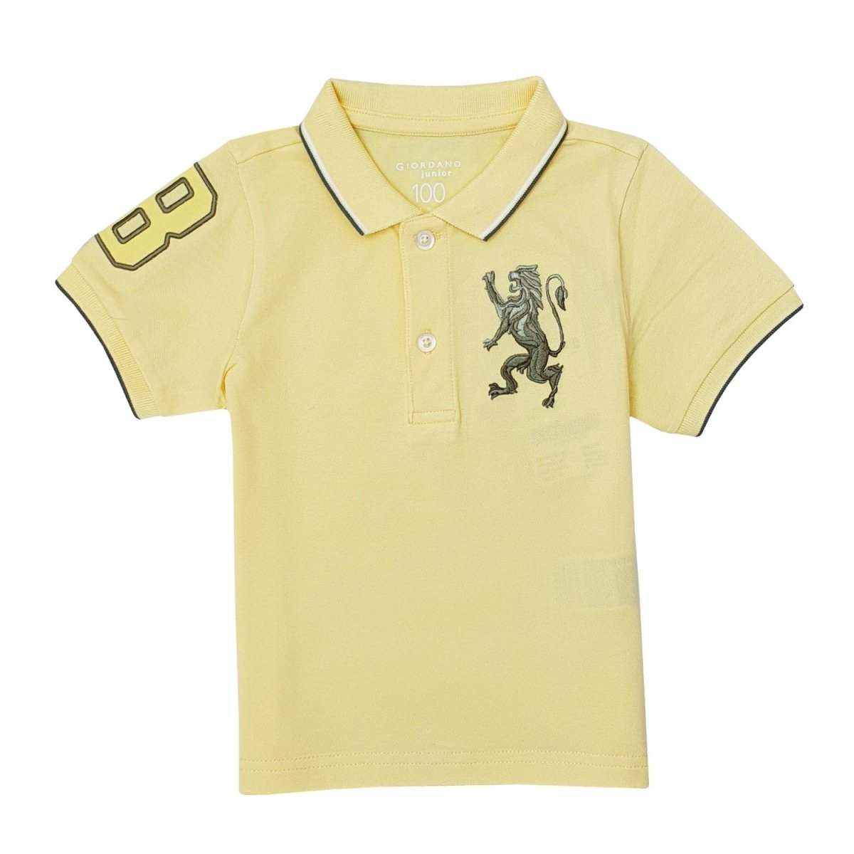 Giordano Junior 3D Lion Polo - Premium Polo