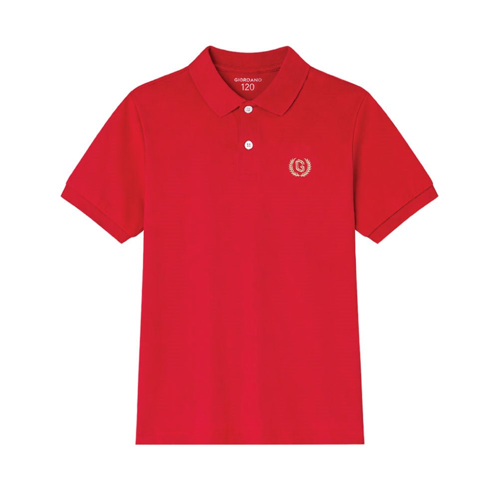 Giordano Junior Cotton Interlock Liquid Touch Polo - Premium Polo