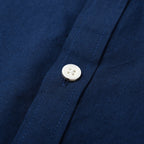Giordano Junior Cotton Oxford Full Opening Long Sleeve Slim Fit Embroidery Garment Wash Shirt - Premium Shirts