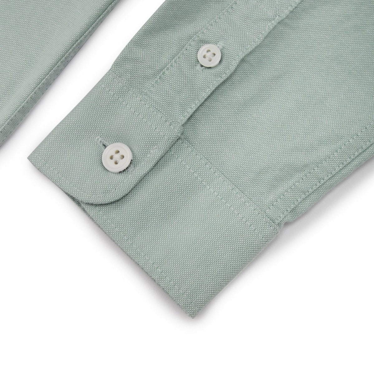 Giordano Junior Cotton Oxford Full Opening Long Sleeve Slim Fit Embroidery Garment Wash Shirt - Premium Shirts
