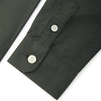Giordano Junior Cotton Oxford Full Opening Long Sleeve Slim Fit Embroidery Garment Wash Shirt - Premium Shirts