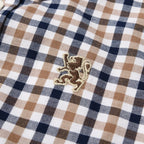 Giordano Junior Cotton Oxford Full Opening Long Sleeve Slim Fit Embroidery Garment Wash Shirt - Premium Shirts