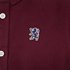 Giordano Junior Cotton Oxford Full Opening Long Sleeve Slim Fit Embroidery Garment Wash Shirt - Premium Shirts