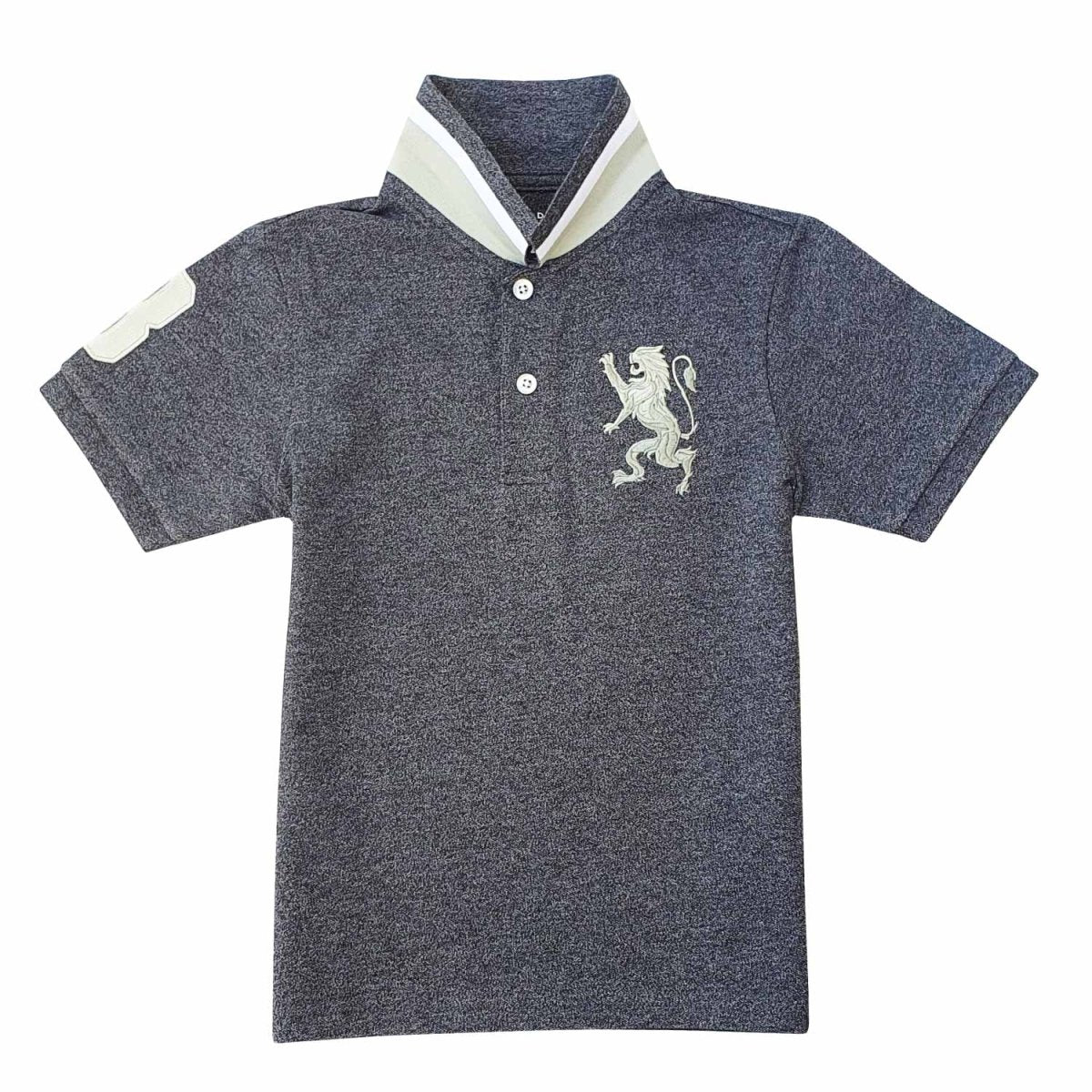 Giordano Junior Embroidery Short Sleeve Bold Polo - Premium Polo