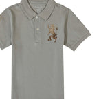 Giordano Junior Embroidery Short Sleeve Bold Polo - Premium Polo