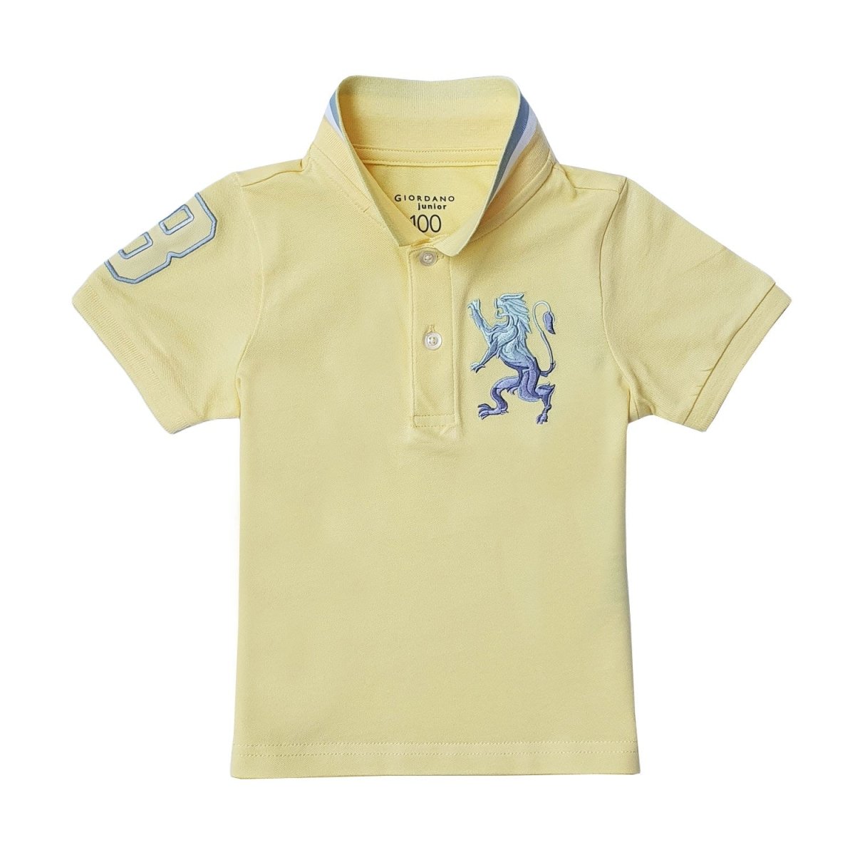 Giordano Junior Embroidery Short Sleeve Bold Polo - Premium Polo