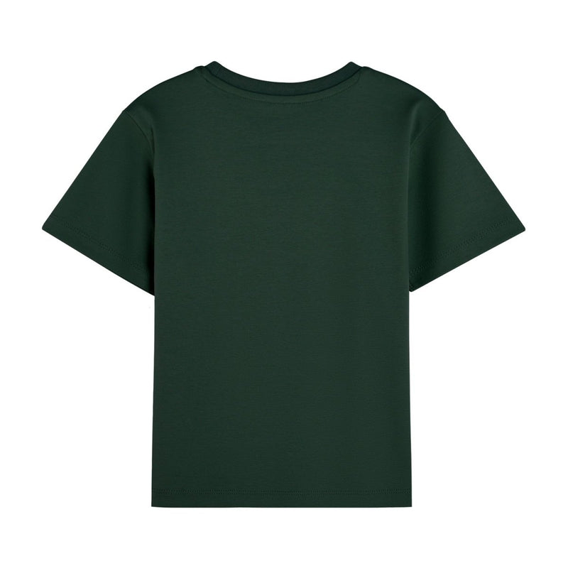 Giordano Junior Liquid Touch Embroidered Smart Tee - Soft Cotton Interlock - Premium Tee