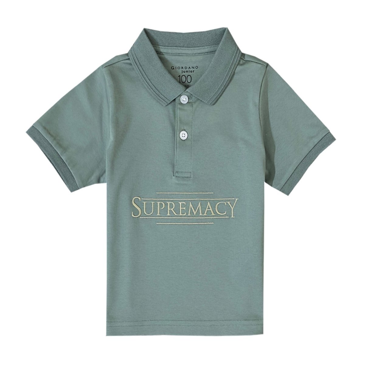 Giordano Junior Liquid Touch Short Sleeve Embroidery Polo - Premium Polo