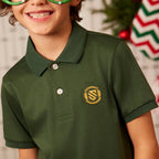 Giordano Junior Liquid Touch Short Sleeve Embroidery Polo - Premium Polo