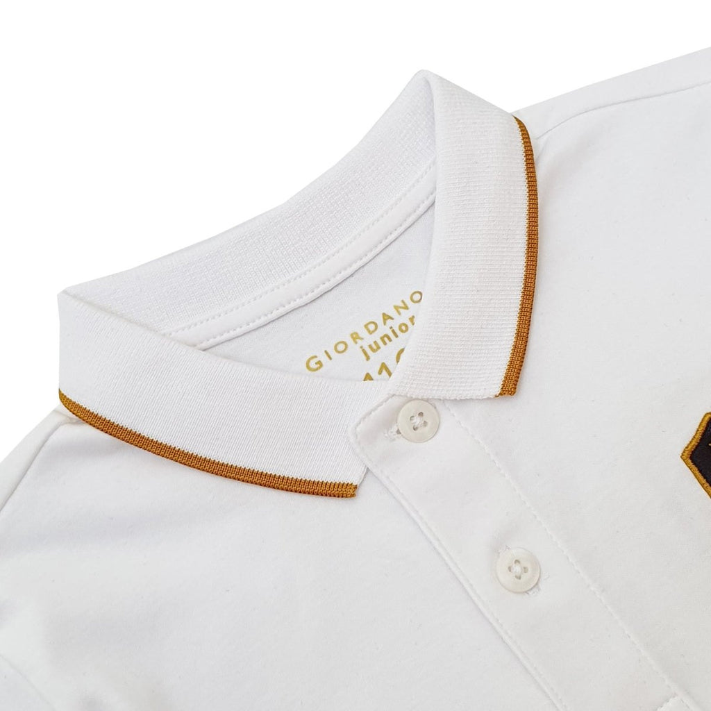 Giordano Junior Liquid Touch Short Sleeve Embroidery Polo - Premium Polo