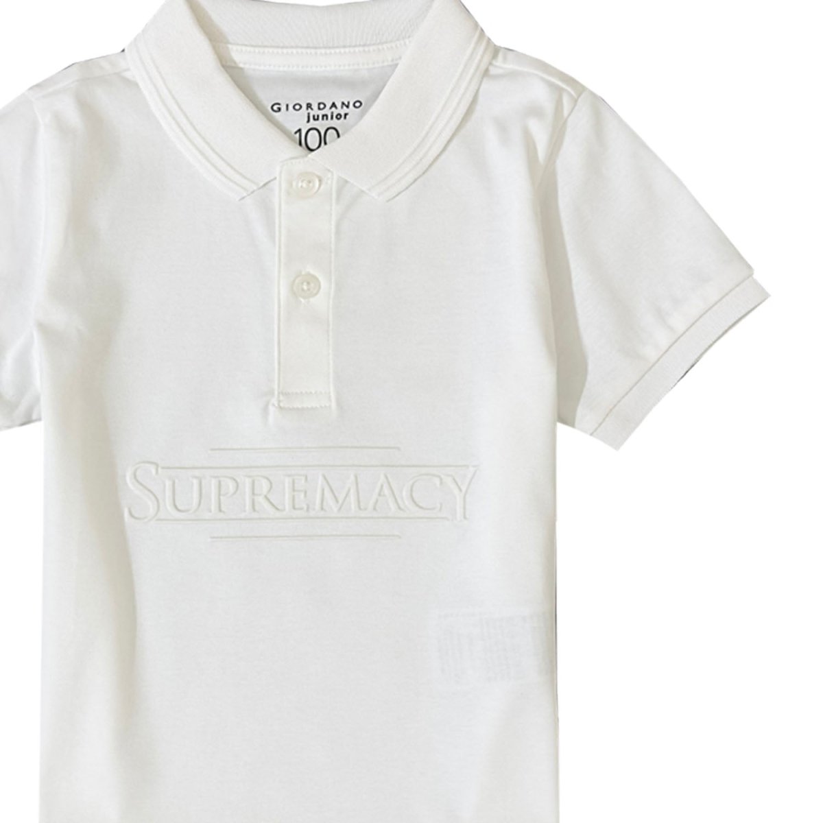 Giordano Junior Liquid Touch Short Sleeve Embroidery Polo - Premium Polo