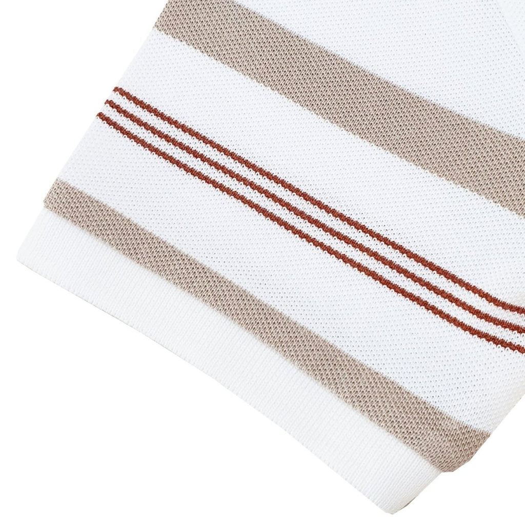 Giordano Junior Pique Flat Knit Collar Short Sleeve Slim Fit Thematic Embroidery Bold Polo - Premium Polo