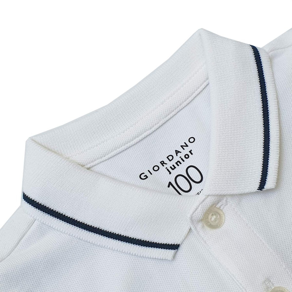 Giordano Junior Print Solid Polo - Premium Polo