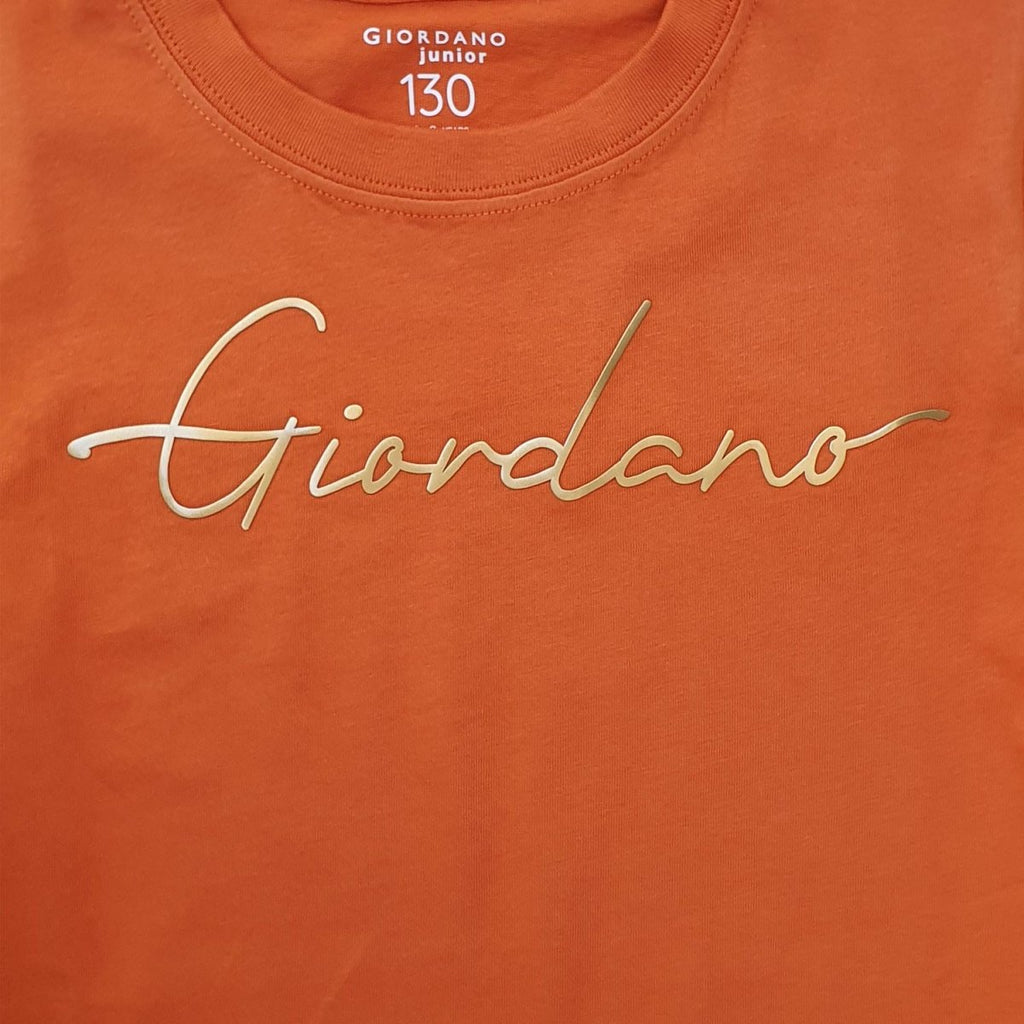 Giordano Junior Signature Print Tee - Premium Print Tee