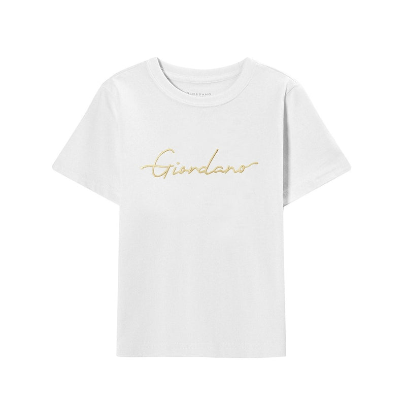 Giordano Junior Signature Print Tee - Premium Print Tee