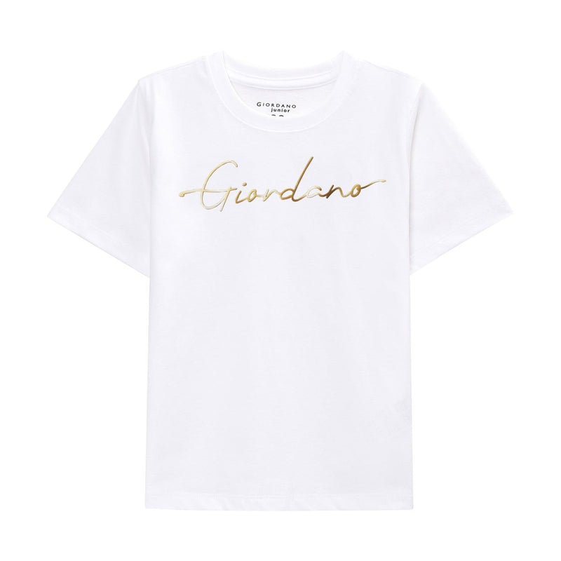 Giordano Junior Signature Print Tee - Premium Print Tee