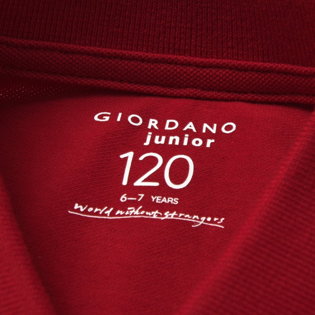 Giordano Junior Solid Color Polo - Premium Polo