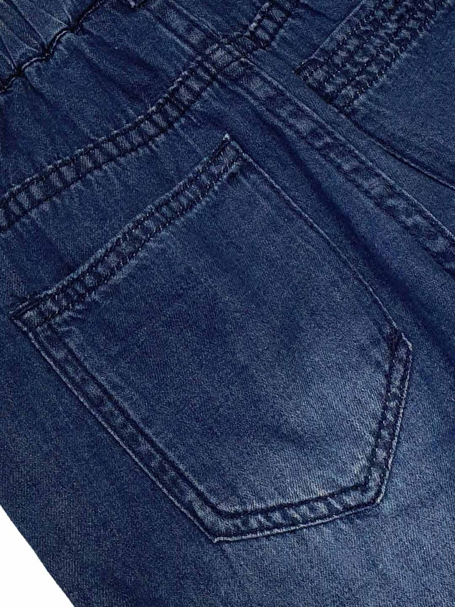 Giordano Junior's Elastic Waistband Mid Rise Jeans - Premium Jeans
