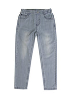 Giordano Junior's Elastic Waistband Mid Rise Jeans - Premium Jeans