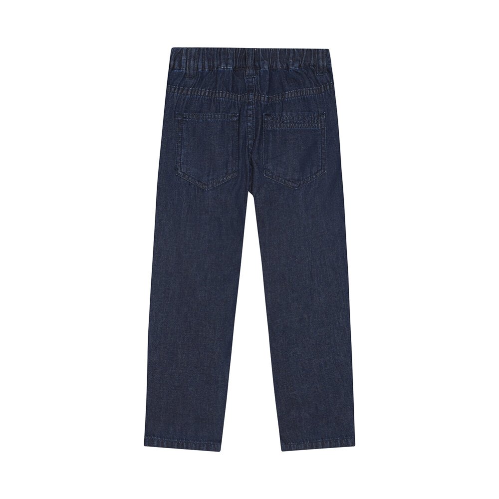 Giordano Junior's Elastic Waistband Mid Rise Jeans - Premium Jeans