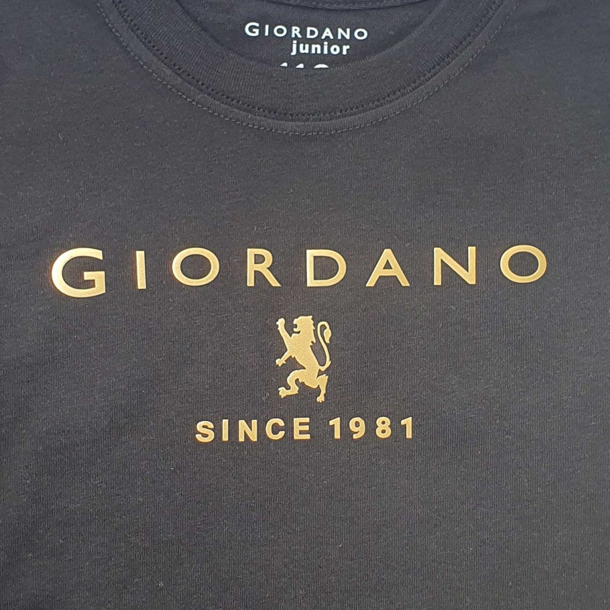 Giordano Junior's Giordano Logo Print Tee - Premium Tee